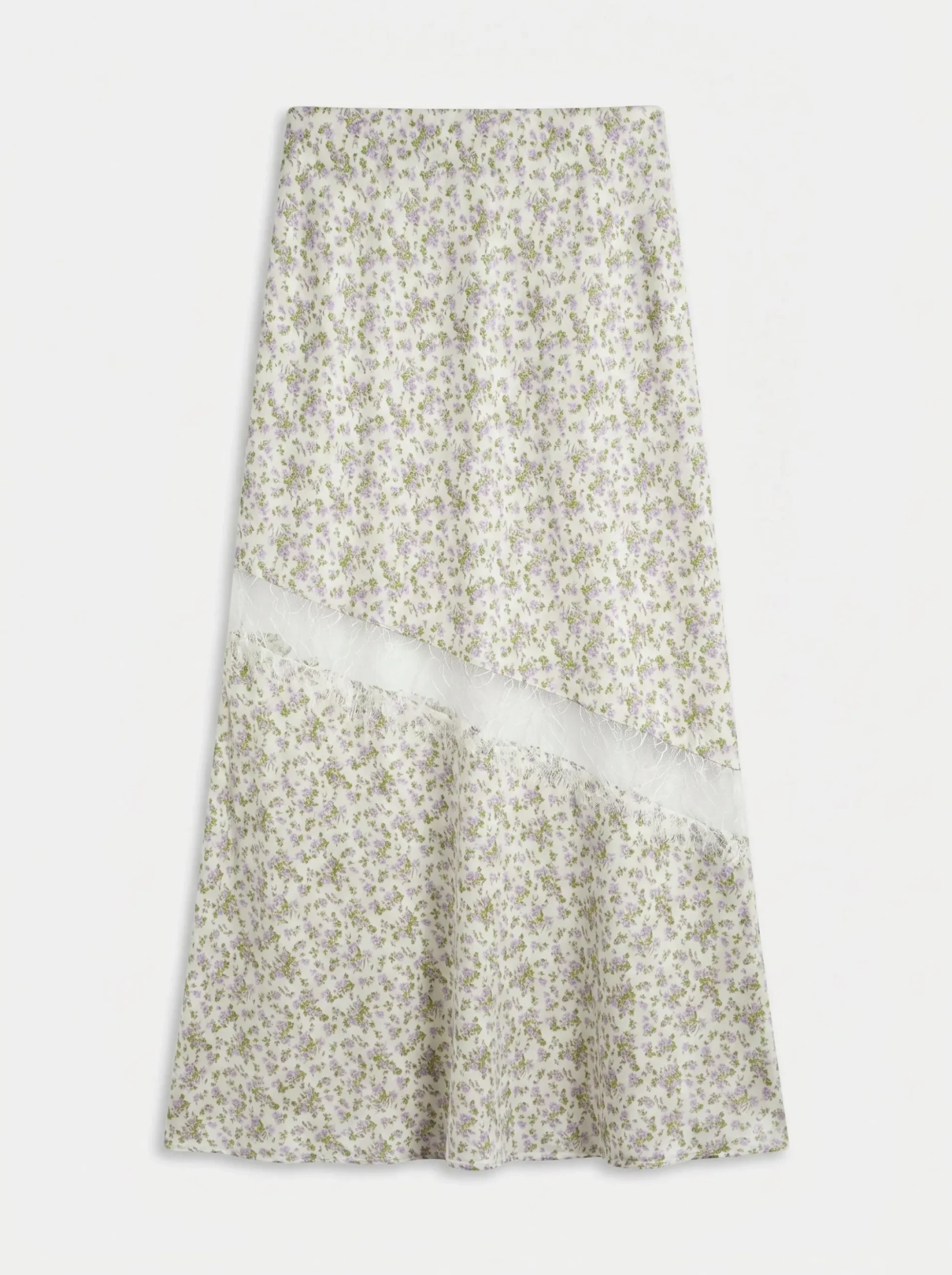VMSUNNI Mittlere Taille Langer Rock