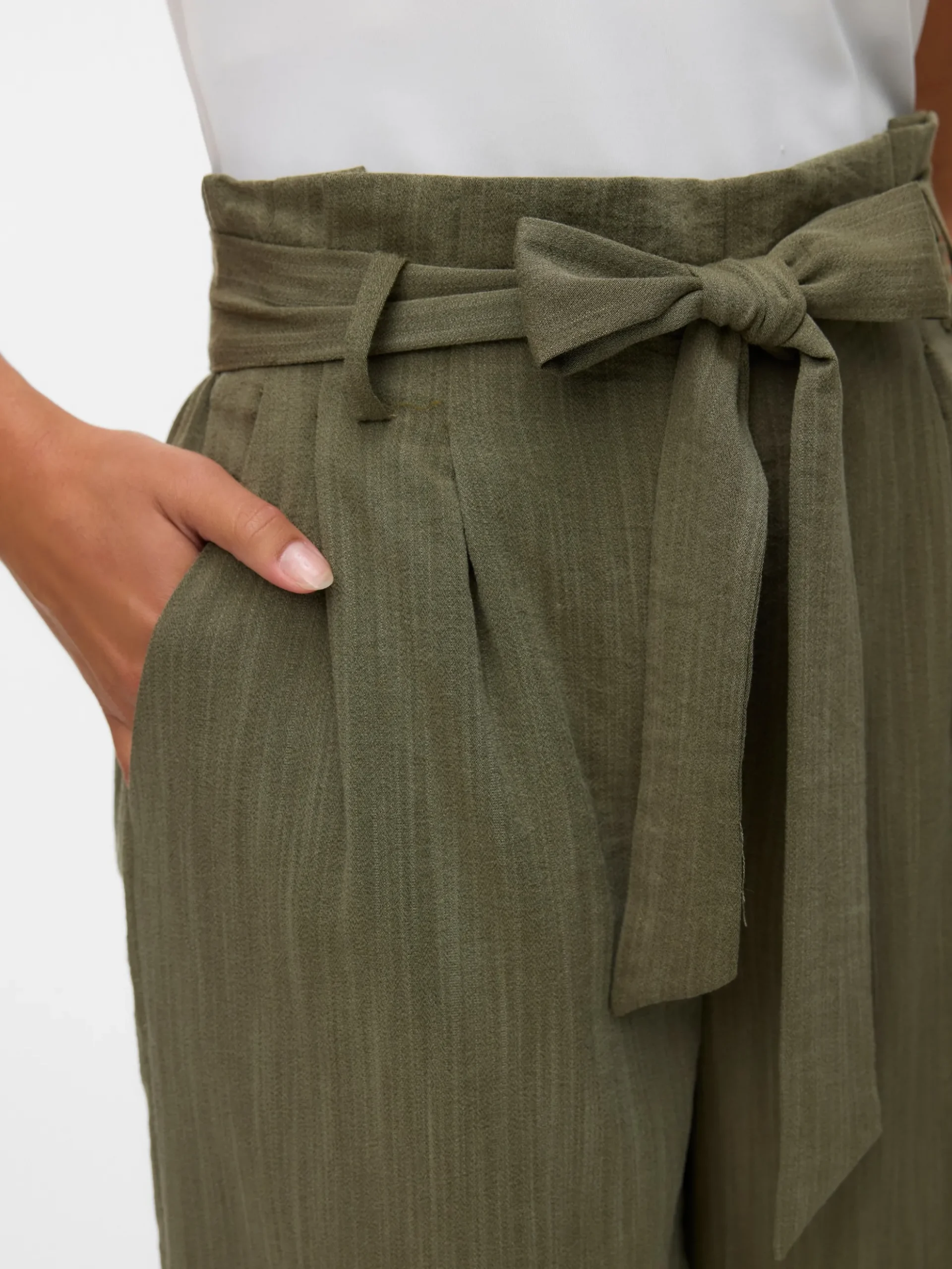 VMSYDNEY Hohe Taille Ancle Hose