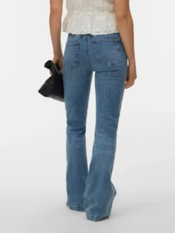 VMTANNA Hohe Taille Ausgestellt Jeans