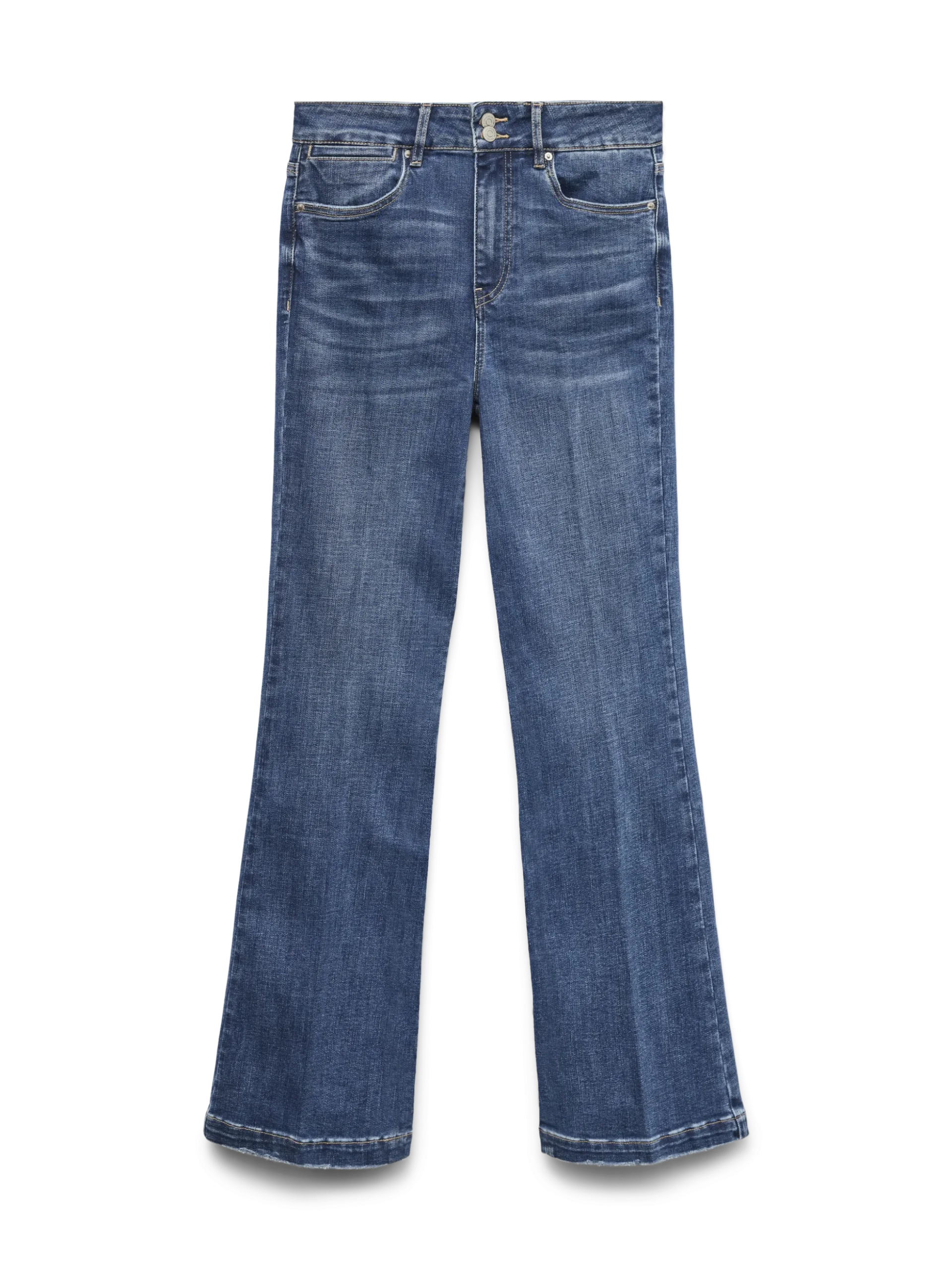 VMTANNA Hohe Taille Ausgestellt Jeans