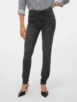 VMTANYA Mid Rise Skinny Fit Jeans