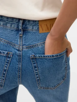 VMTESSA Hohe Taille Gerade geschnitten Jeans