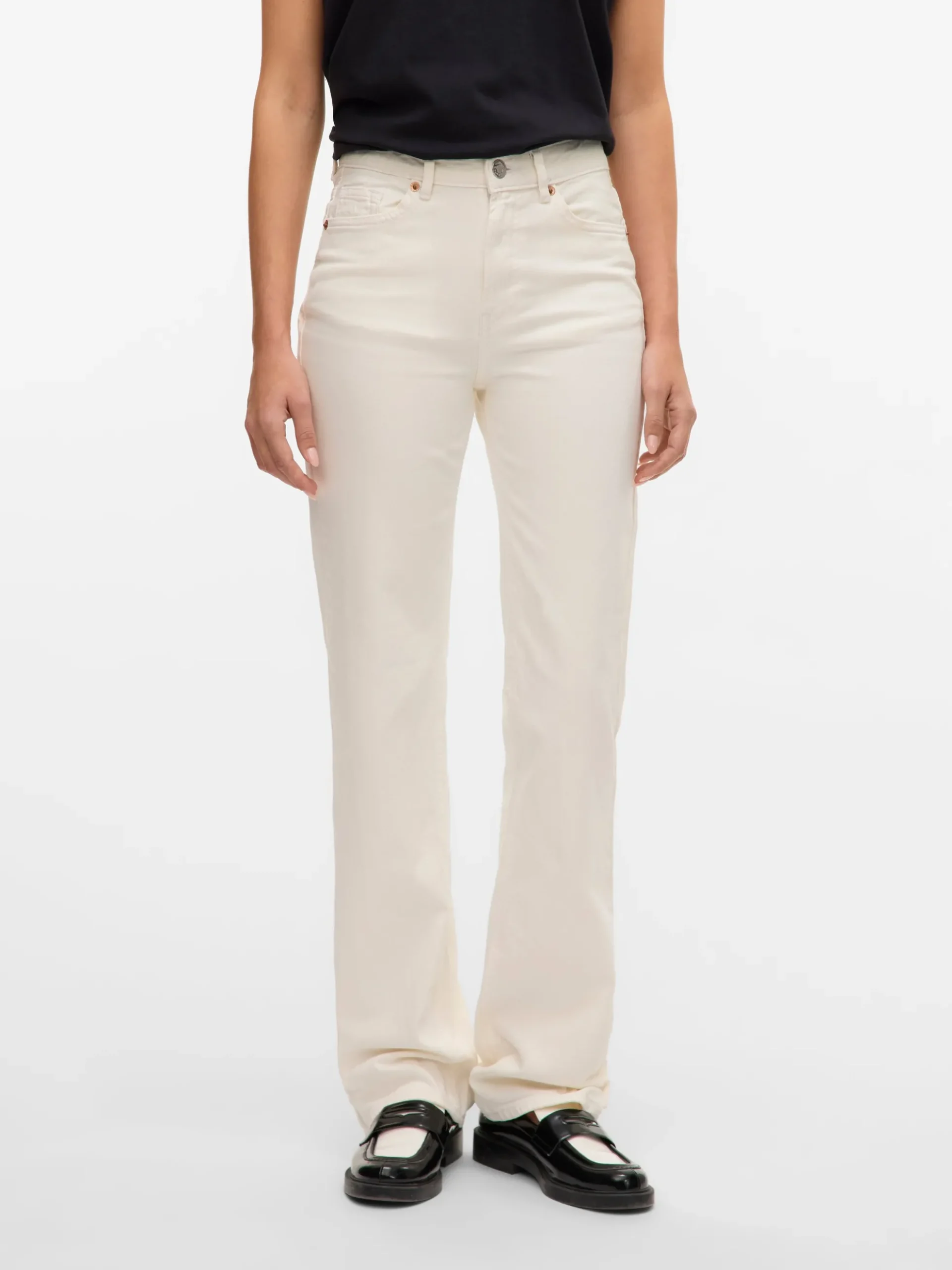 VMTESSA Hohe Taille Gerade geschnitten Jeans