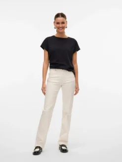 VMTESSA Hohe Taille Gerade geschnitten Jeans