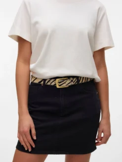 VMTESSA Hohe Taille Kurzer Rock