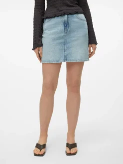 VMTESSA Hohe Taille Kurzer Rock