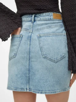 VMTESSA Hohe Taille Kurzer Rock