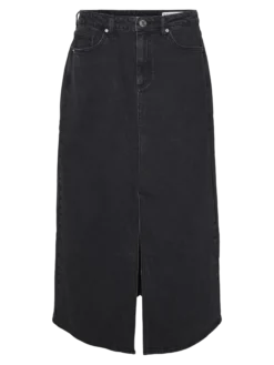 VMTESSA Hohe Taille Langer Rock