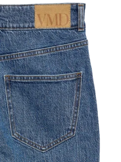 VMTESSA Hohe Taille Weite Passform - kurz geschnitten Jeans