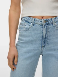 VMTESSA Hohe Taille Weiter Beinschnitt Jeans