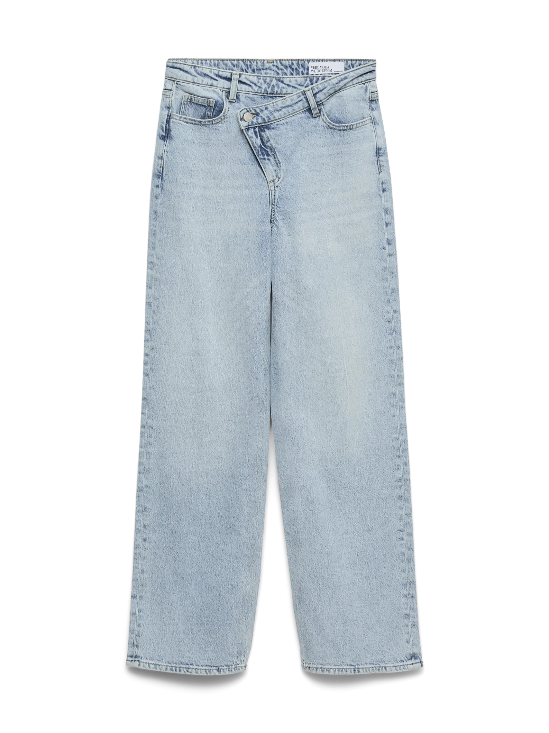 VMTESSA Hohe Taille Weiter Beinschnitt Jeans