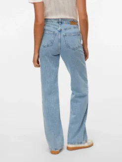 VMTESSA Hohe Taille Weiter Beinschnitt Jeans