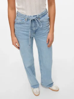 VMTESSA Hohe Taille Weiter Beinschnitt Jeans