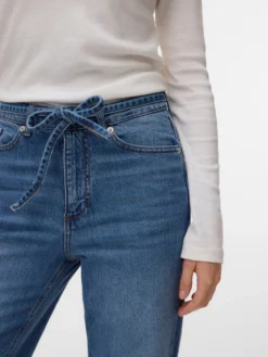 VMTESSA Hohe Taille Weiter Beinschnitt Jeans