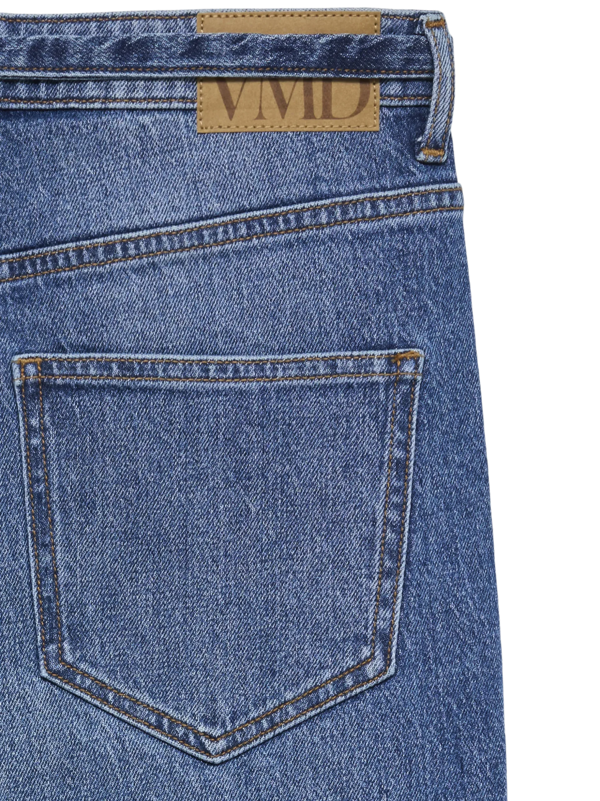 VMTESSA Hohe Taille Weiter Beinschnitt Jeans