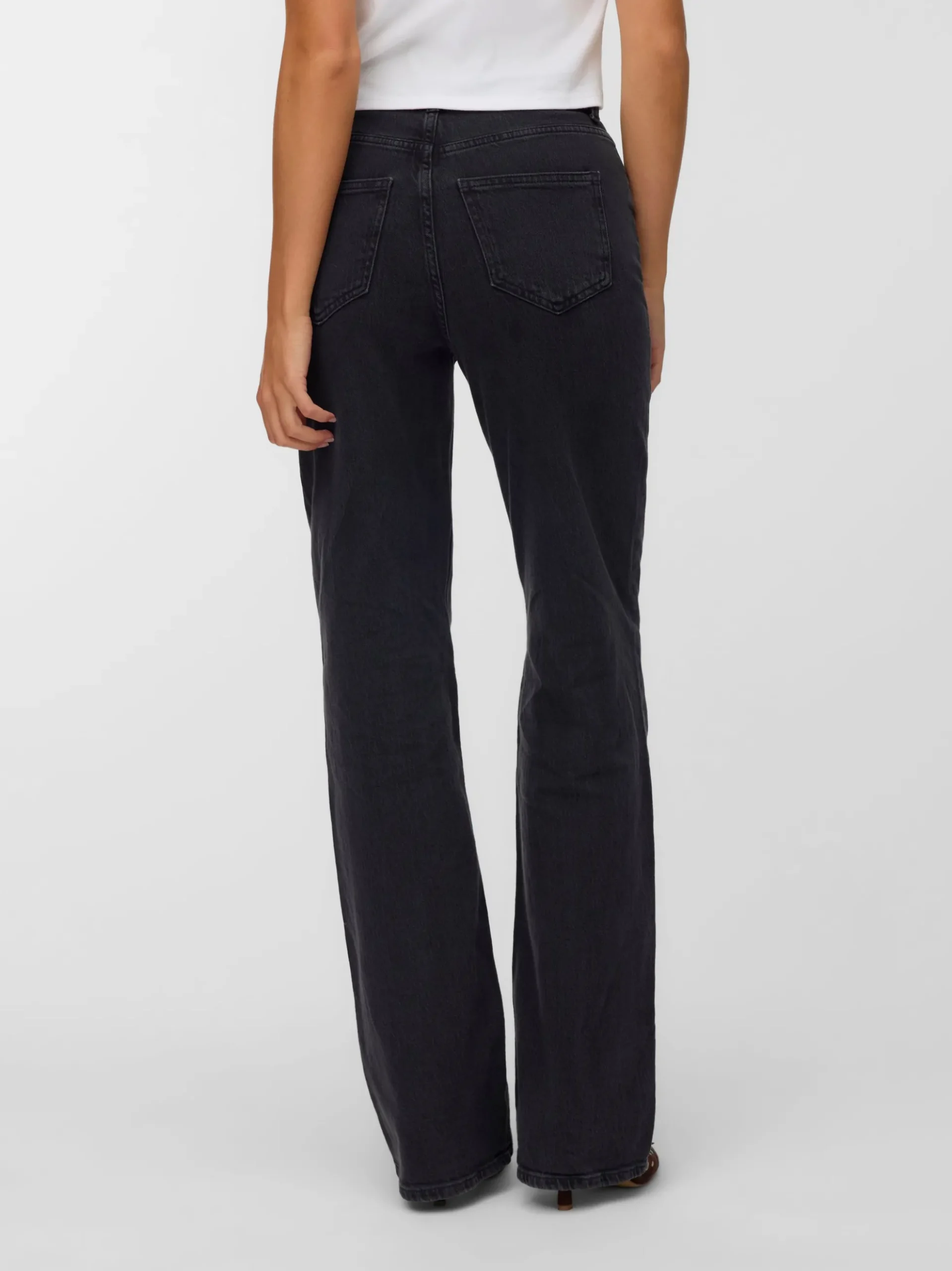 VMTESSA Hohe Taille Weiter Beinschnitt Jeans