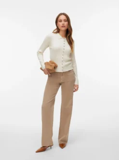 VMTESSA Hohe Taille Weiter Beinschnitt Jeans