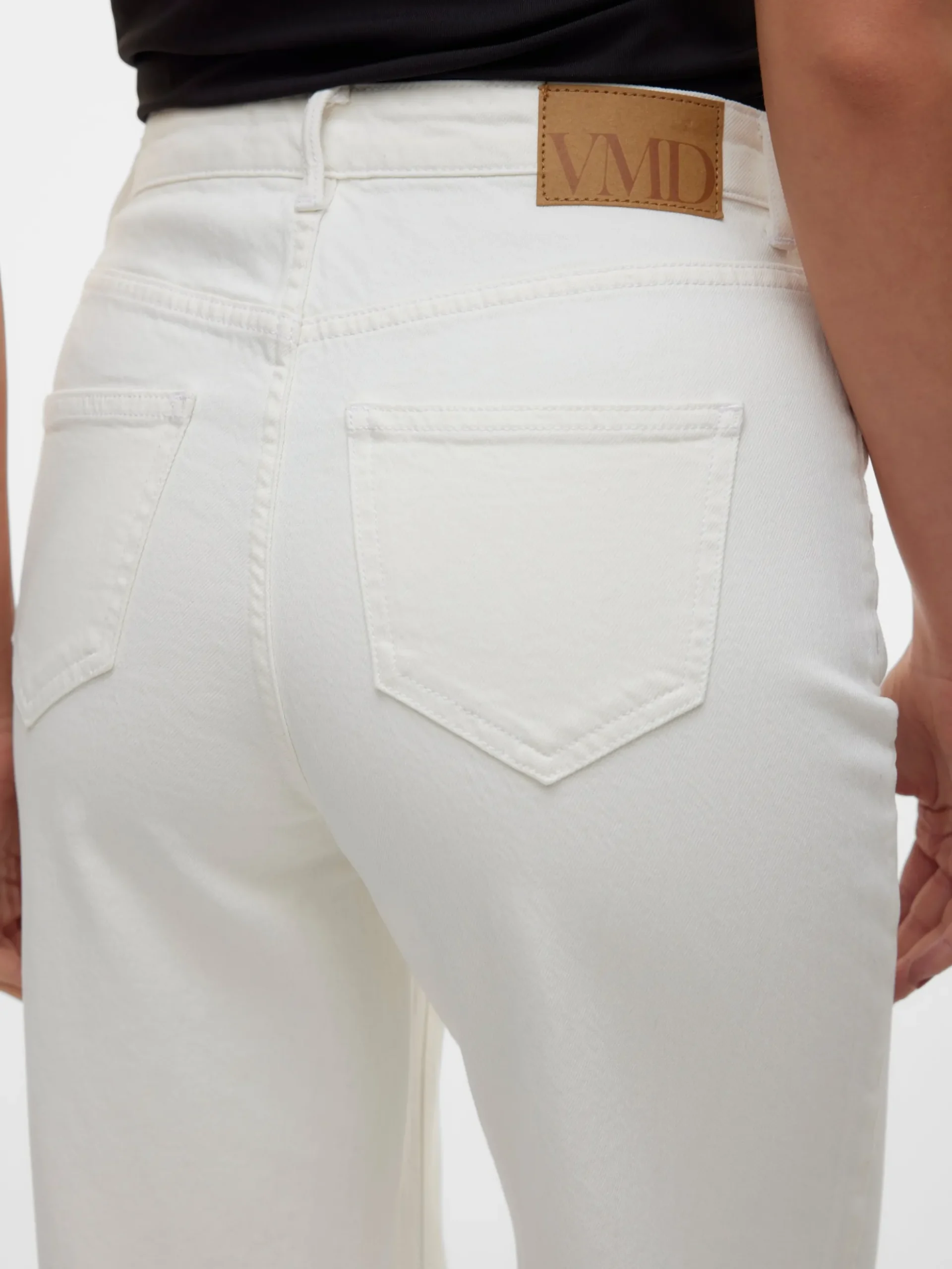 VMTESSA Hohe Taille Weiter Beinschnitt Jeans