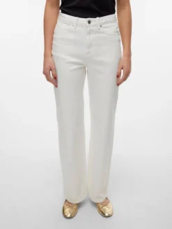 VMTESSA Hohe Taille Weiter Beinschnitt Jeans