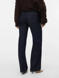VMTESSA Hohe Taille Weiter Beinschnitt Jeans