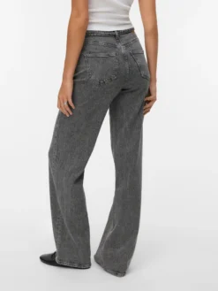 VMTESSA Hohe Taille Weiter Beinschnitt Jeans