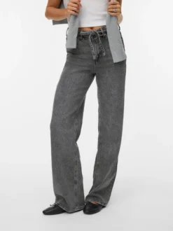 VMTESSA Hohe Taille Weiter Beinschnitt Jeans