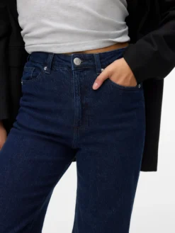VMTESSA Hohe Taille Weiter Beinschnitt Jeans