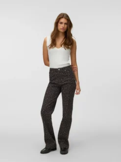 VMTESSA Hohe Taille Weiter Beinschnitt Jeans