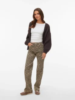 VMTESSA Hohe Taille Weiter Beinschnitt Jeans