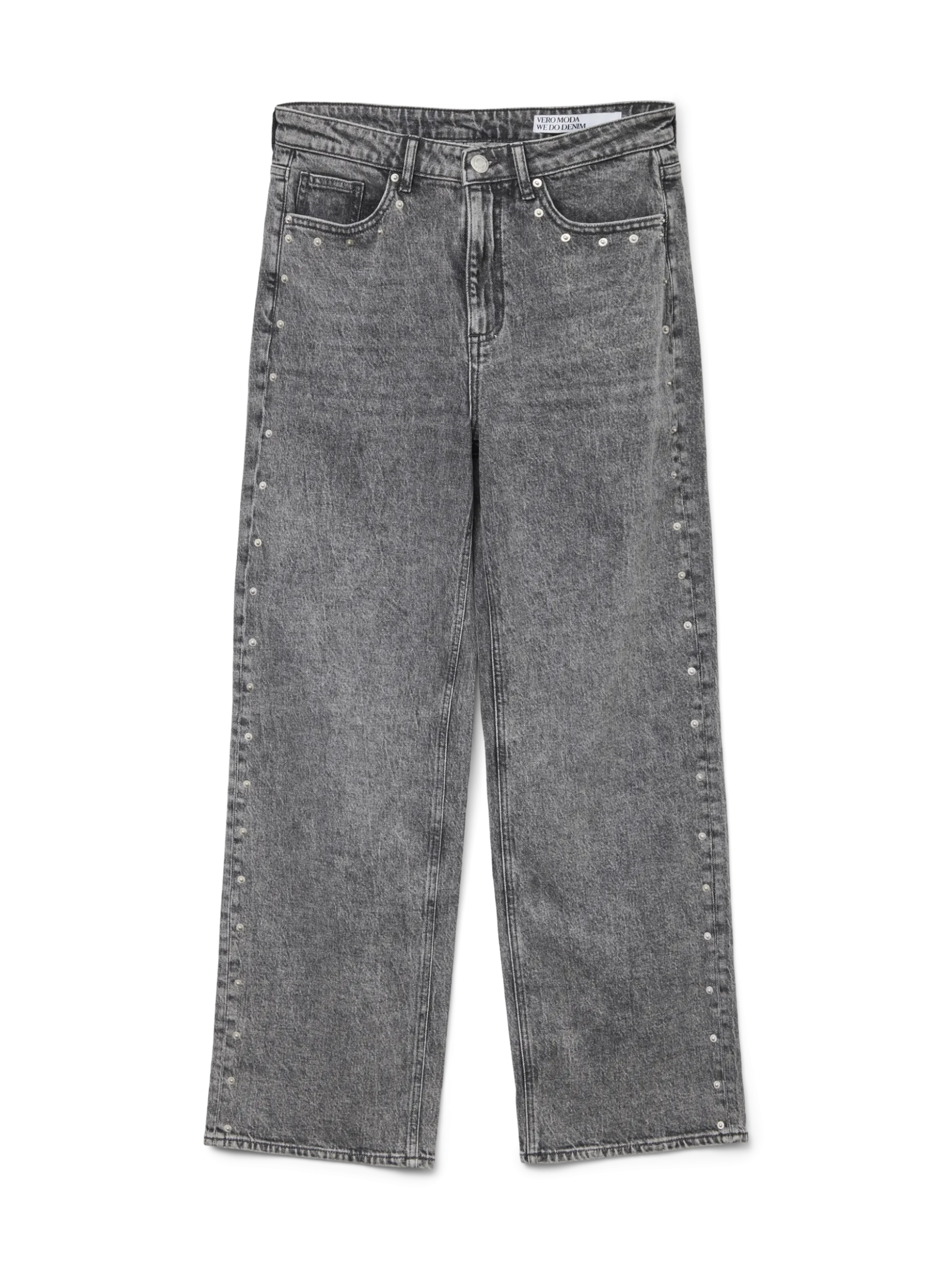 VMTESSA Hohe Taille Weiter Beinschnitt Jeans