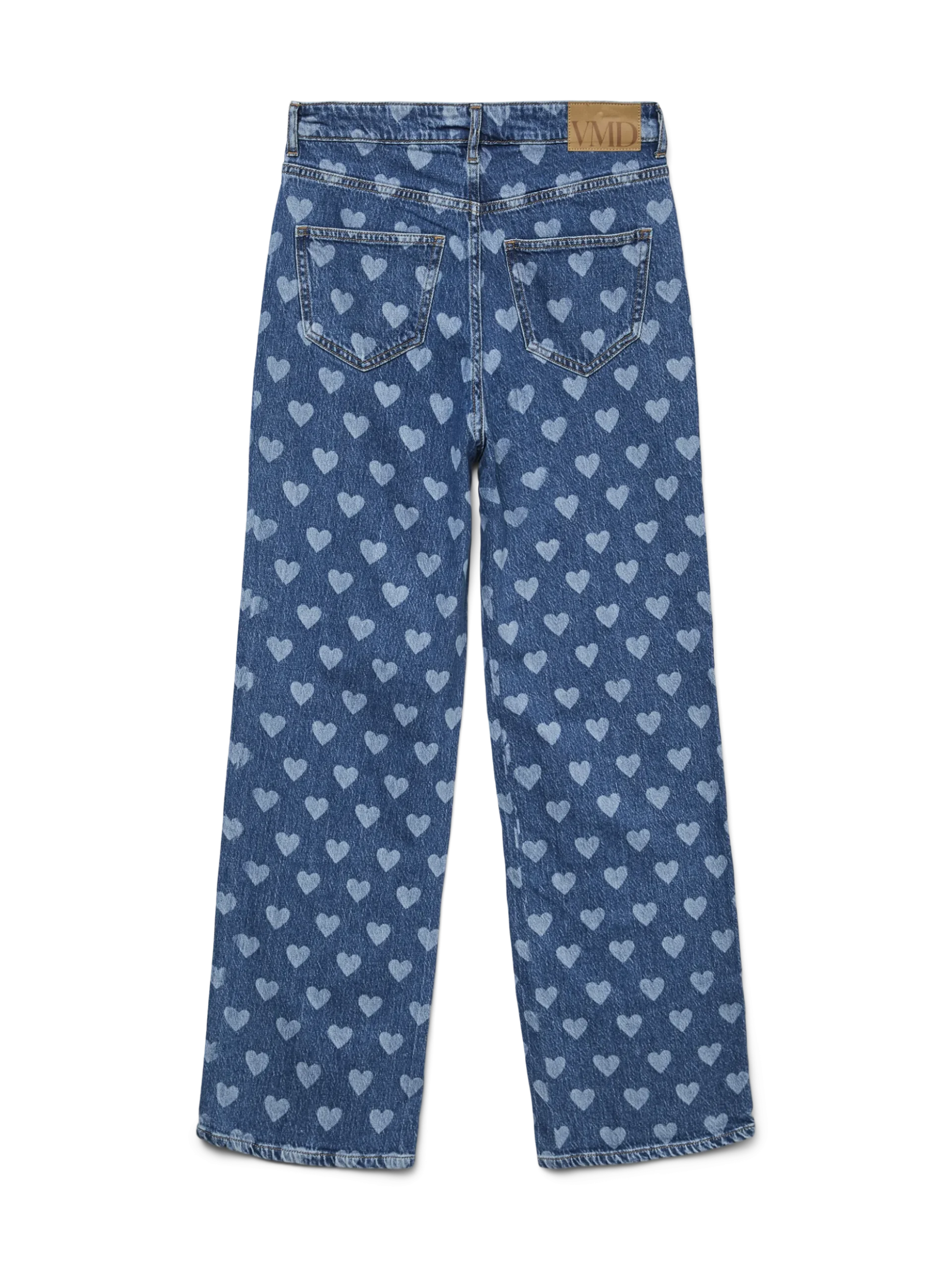 VMTESSA Hohe Taille Weiter Beinschnitt Jeans