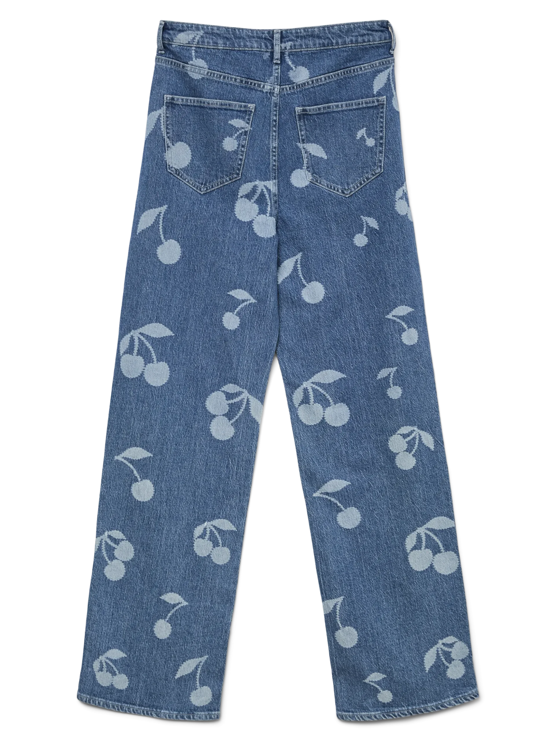 VMTESSA Hohe Taille Weiter Beinschnitt Jeans