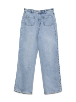 VMTESSA Hohe Taille Weiter Beinschnitt Jeans