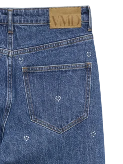 VMTESSA Hohe Taille Weiter Beinschnitt Jeans