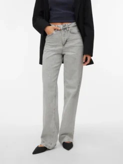VMTESSA Hohe Taille Weiter Beinschnitt Jeans