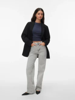 VMTESSA Hohe Taille Weiter Beinschnitt Jeans
