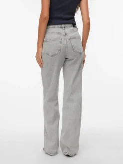 VMTESSA Hohe Taille Weiter Beinschnitt Jeans