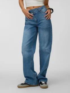 VMTESSA Hohe Taille Weiter Beinschnitt Jeans