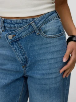 VMTESSA Hohe Taille Weiter Beinschnitt Jeans