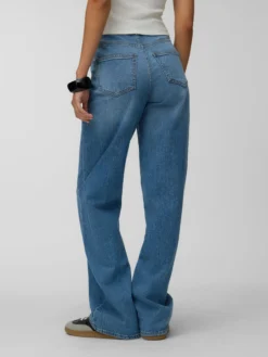 VMTESSA Hohe Taille Weiter Beinschnitt Jeans