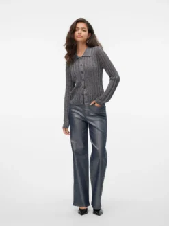VMTESSA Hohe Taille Weiter Beinschnitt Jeans