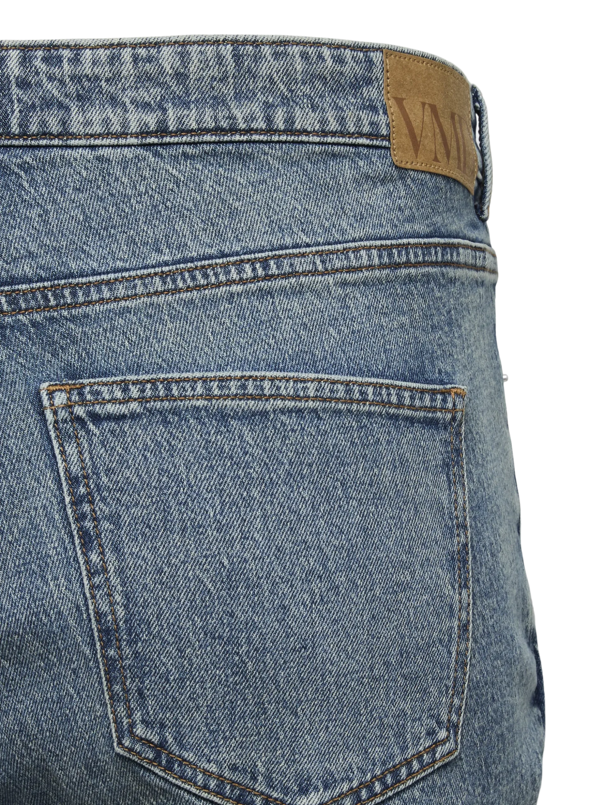 VMTESSA Hohe Taille Weiter Beinschnitt Jeans