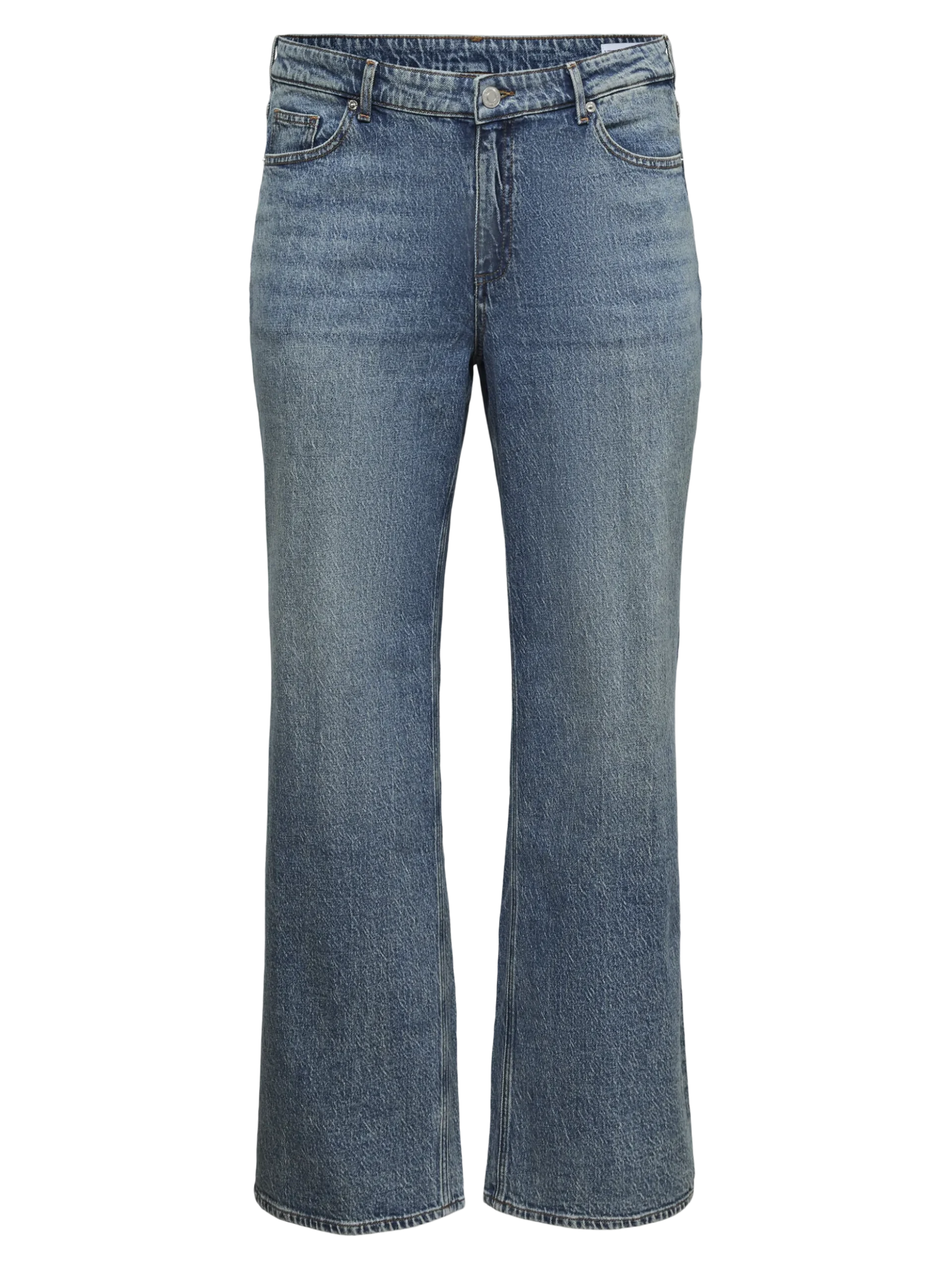 VMTESSA Hohe Taille Weiter Beinschnitt Jeans