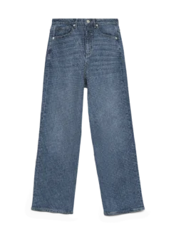 VMTESSA Hohe Taille Weiter Beinschnitt Jeans