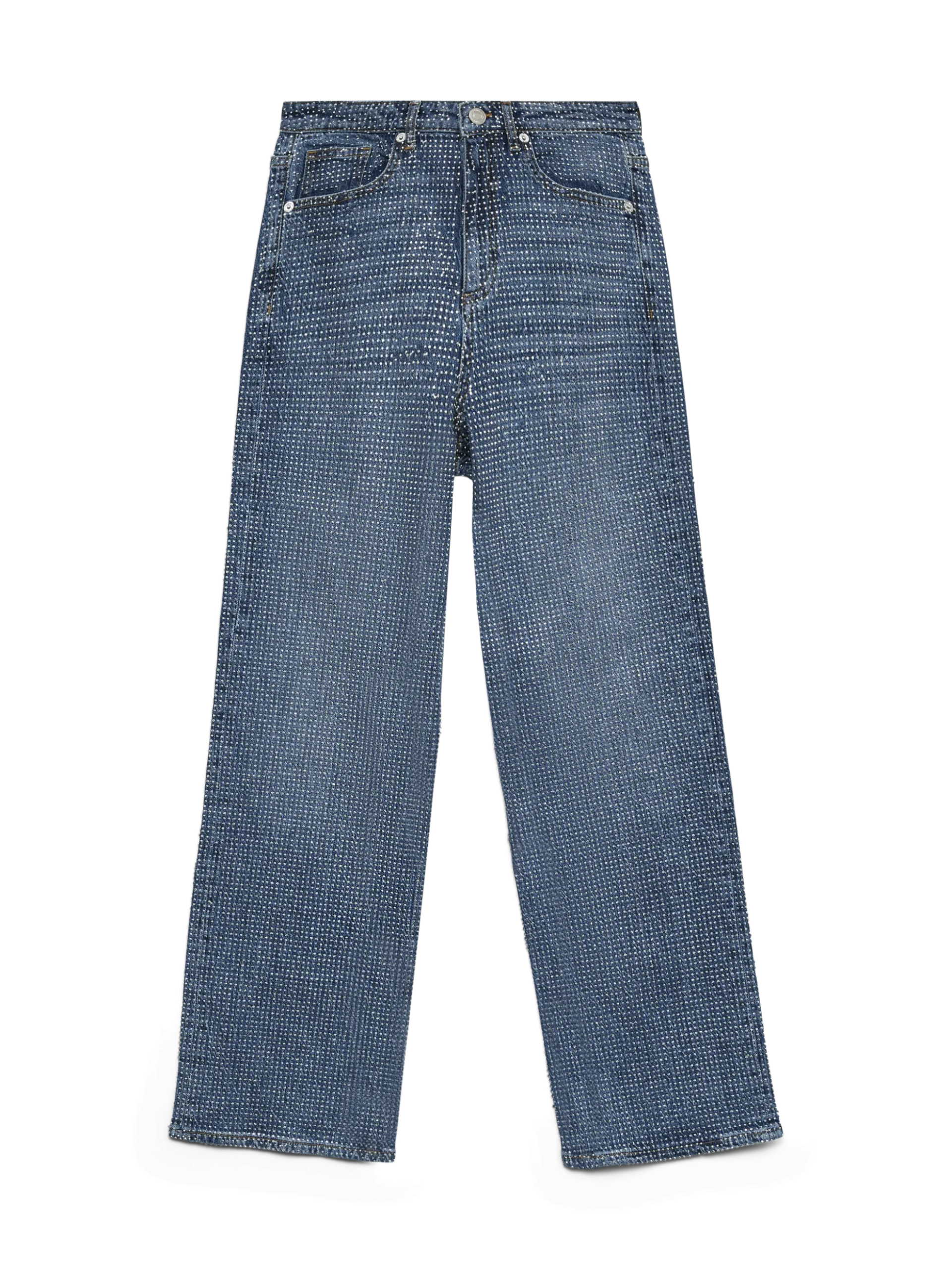 VMTESSA Hohe Taille Weiter Beinschnitt Jeans