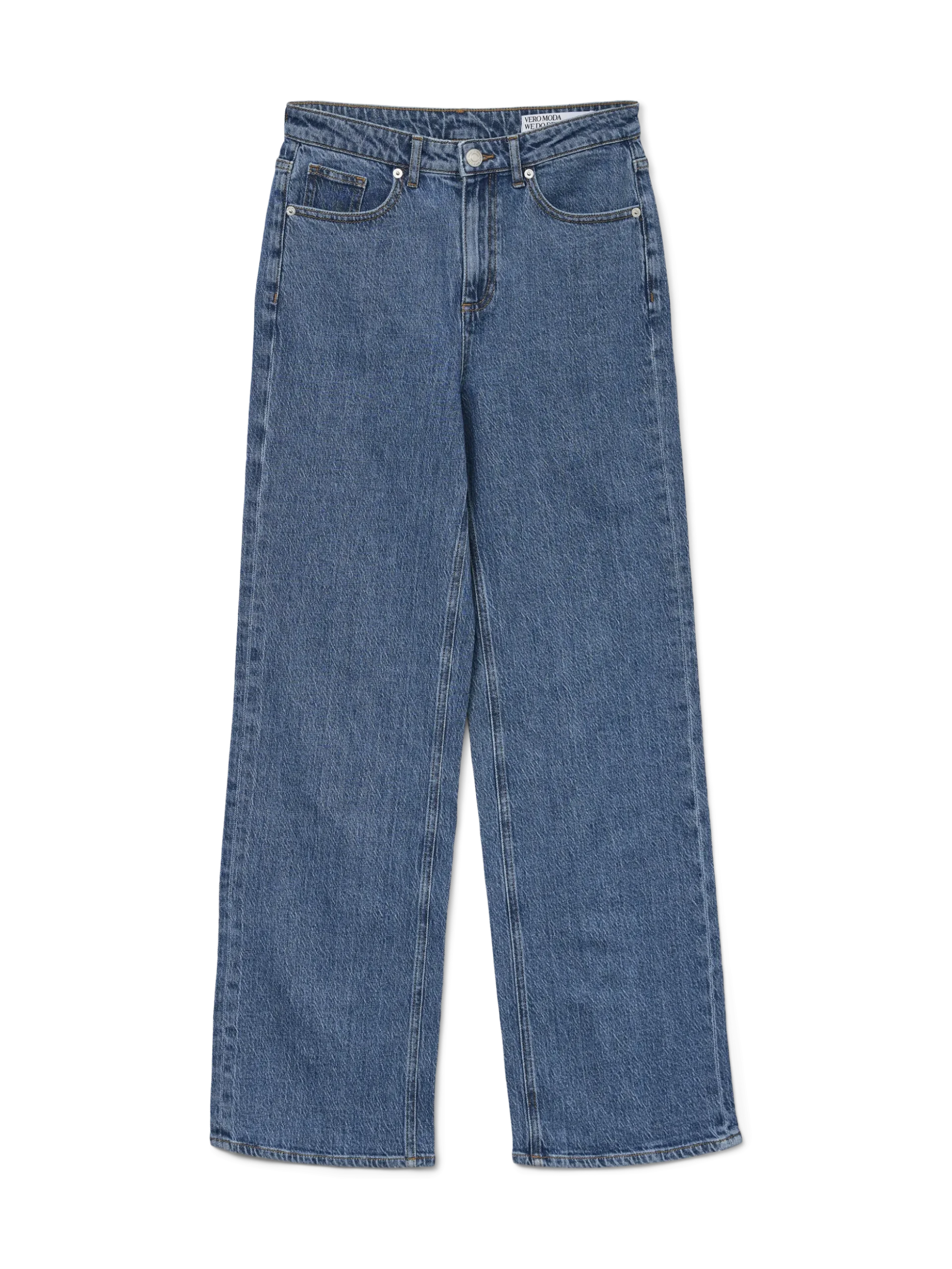 VMTESSA Hohe Taille Weit geschnitten Jeans