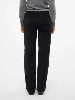 VMTESSA Hohe Taille Weit geschnitten CordJeans