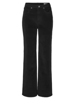 VMTESSA Hohe Taille Weit geschnitten CordJeans