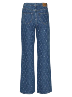 VMTESSA Hohe Taille Weit geschnitten Jeans