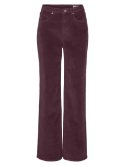 VMTESSA Hohe Taille Weit geschnitten CordJeans